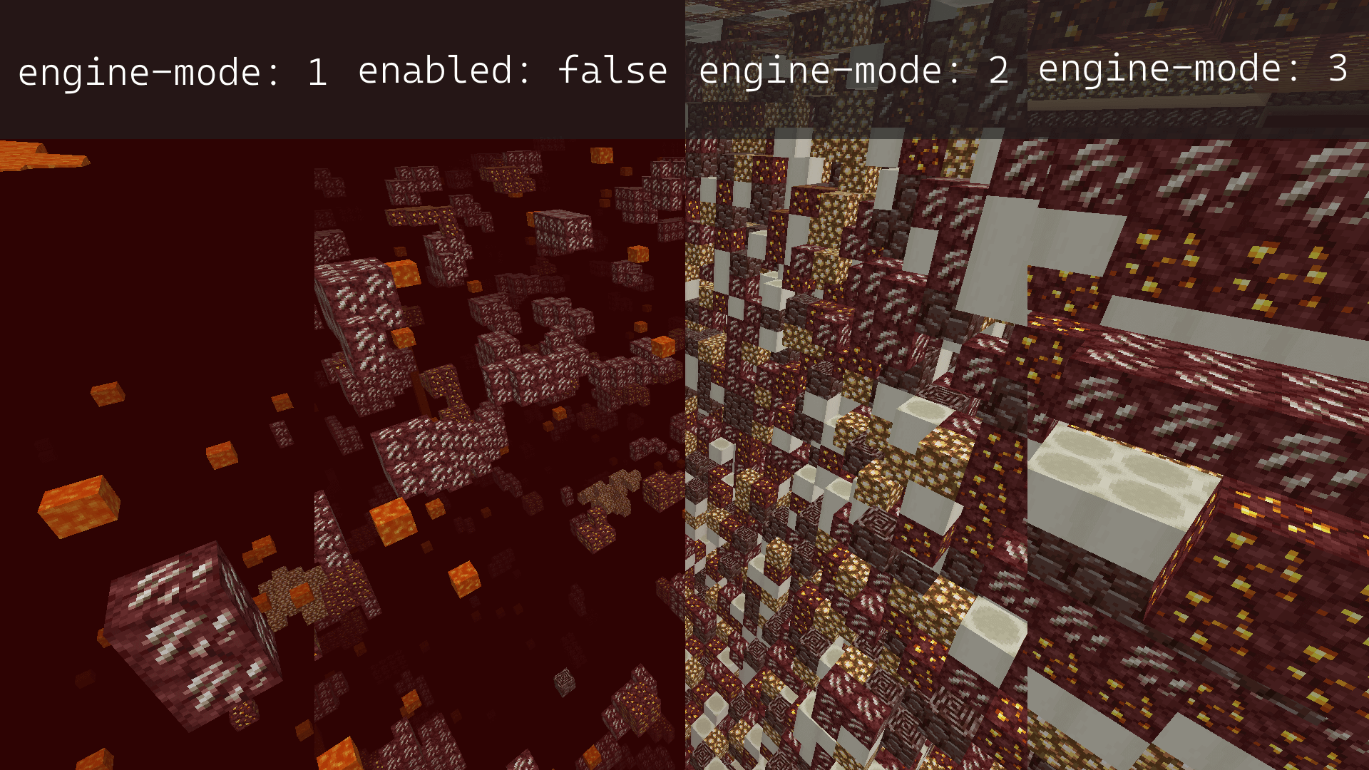 Nether Anti-Xray Comparison